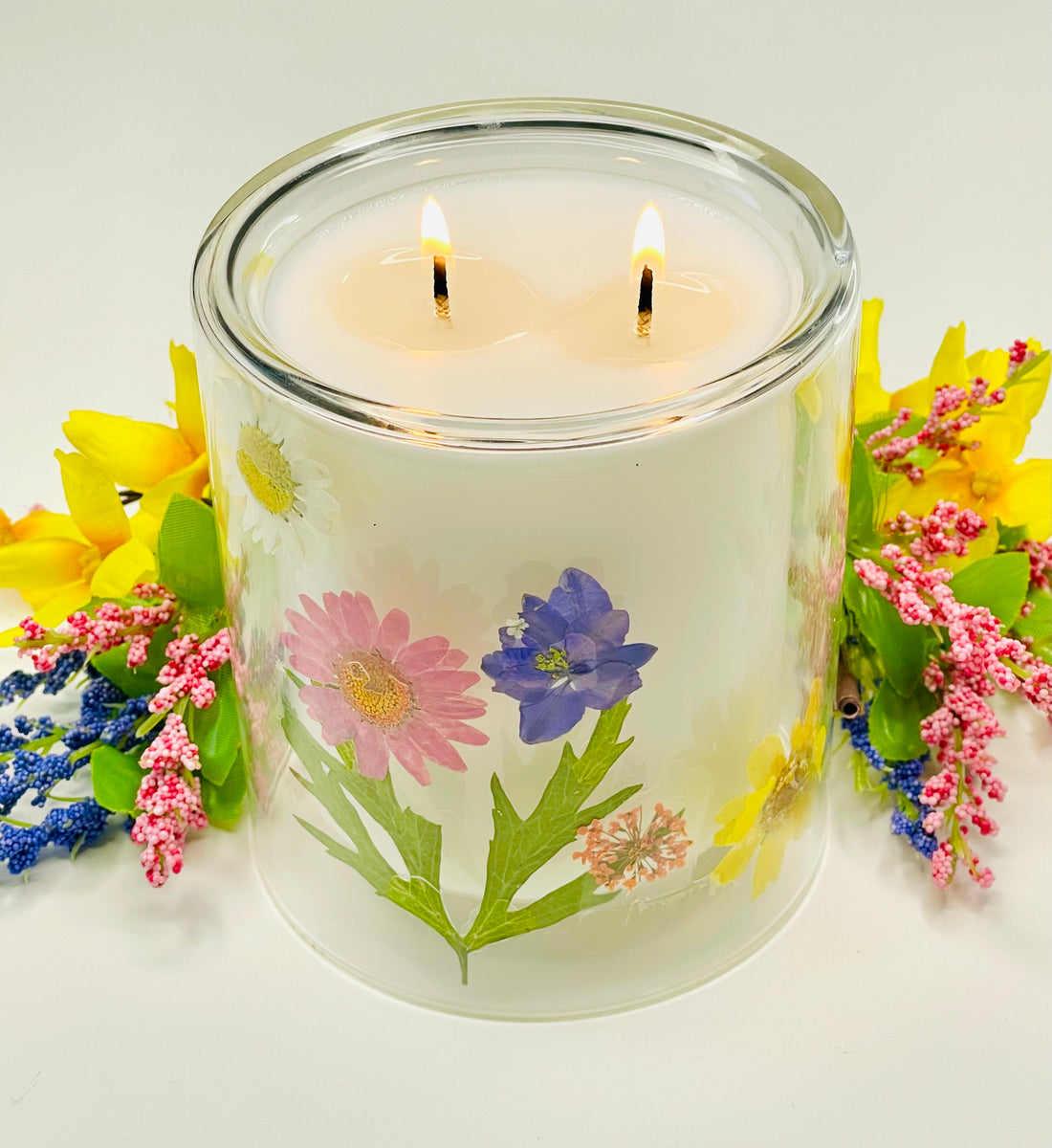 Pressed Flower Candle Making Workshop - May 4th